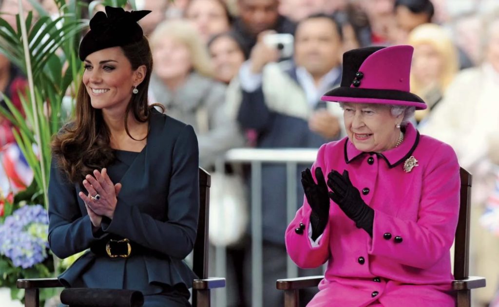 Queen Elizabeth II Kate Middleton