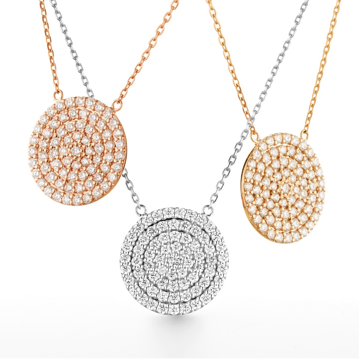 Disc Necklaces Group Image