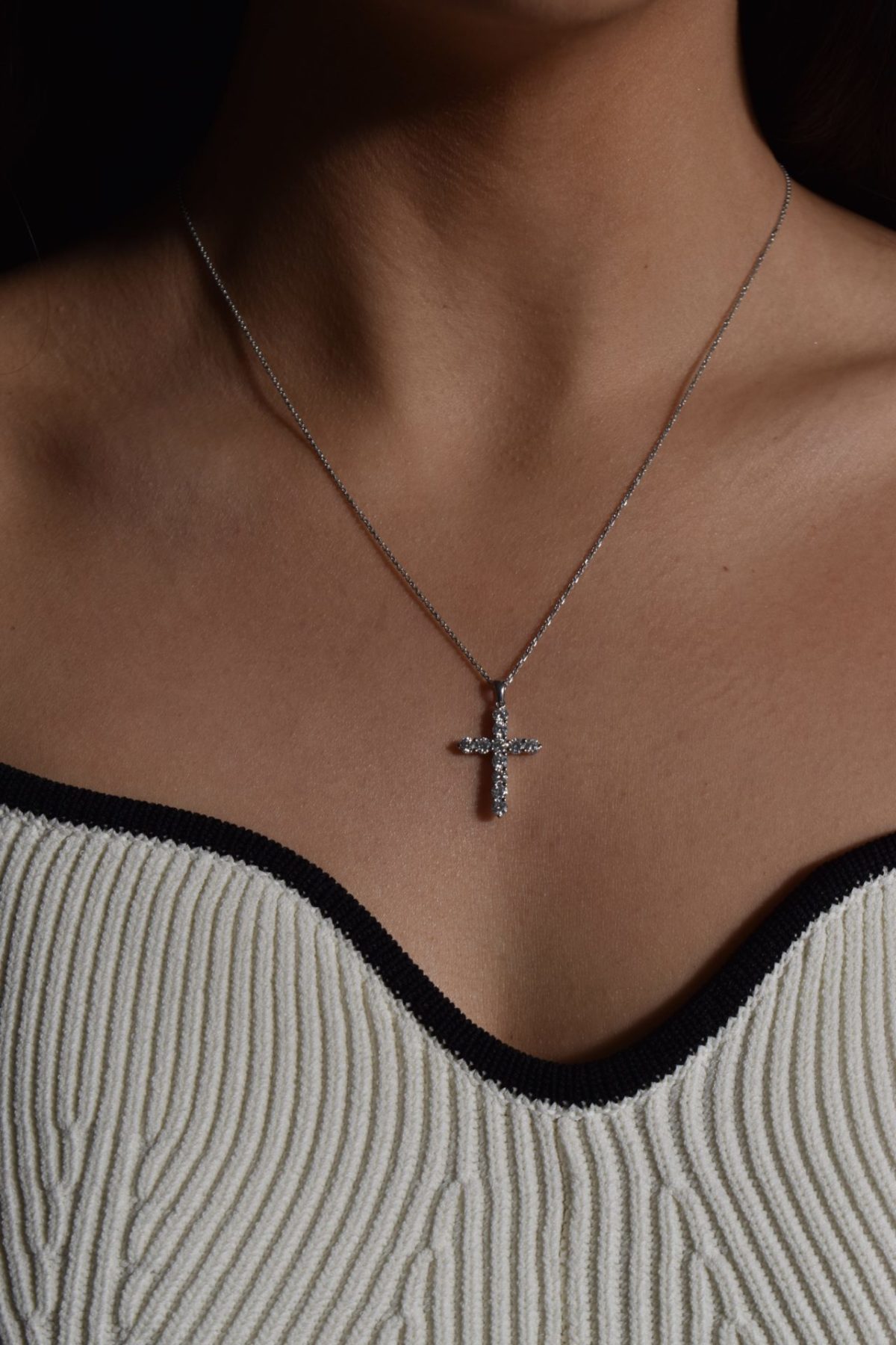 Keepers Cross - 1.50ct Diamond Cross Necklace