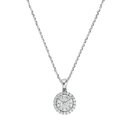 Round Diamond Pendant