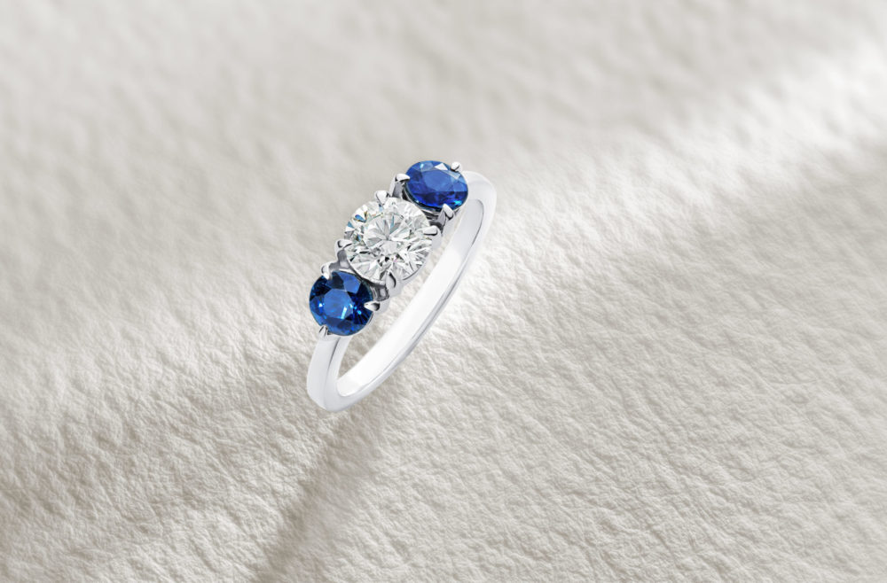 Sapphire Engagement Ring