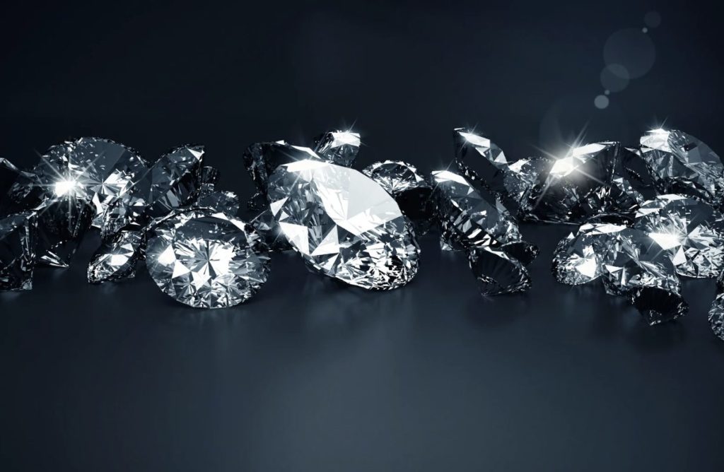 cluster of diamonds